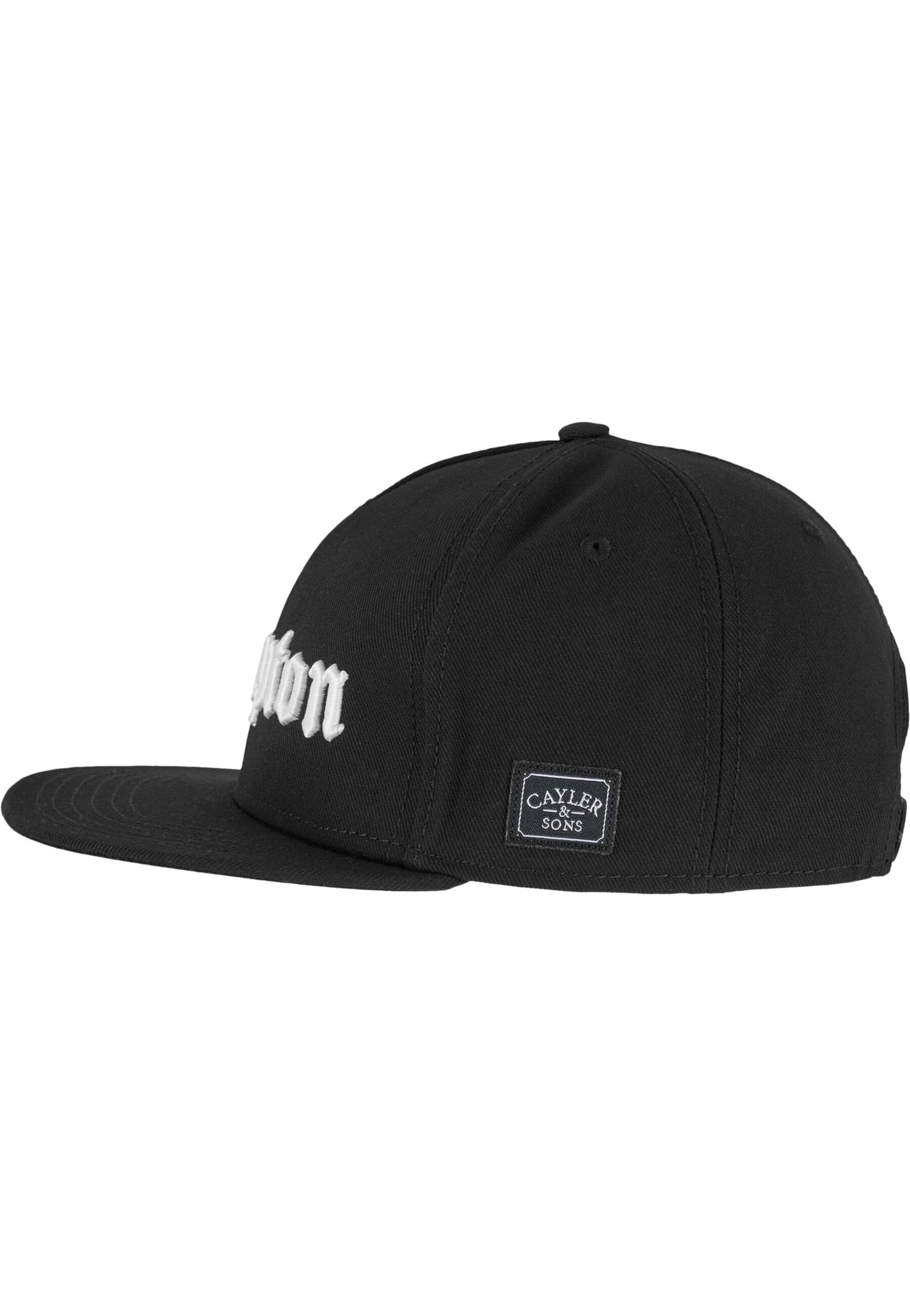 Cayler & Sons Kšiltovka – černá