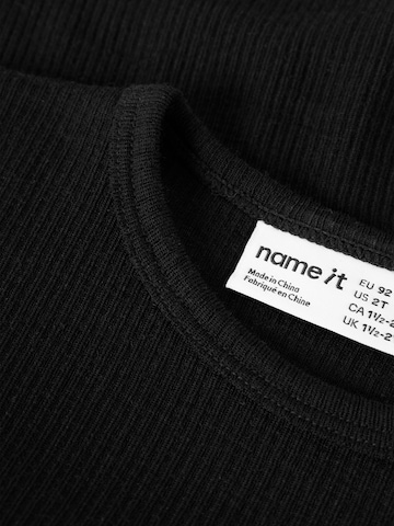 NAME IT Shirt 'NMNWax' in Black