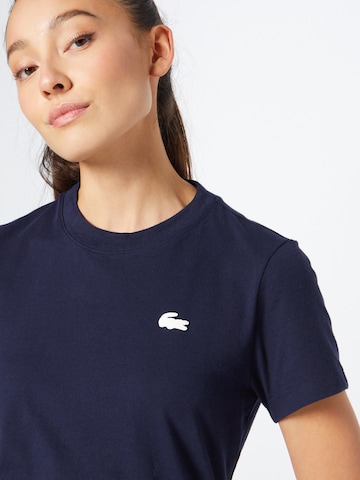 Tricou funcțional de la Lacoste Sport pe albastru