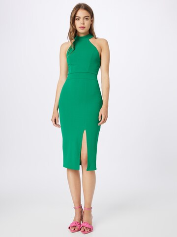 zaļš WAL G. Klasiska stila kleita 'JASMINA': no priekšpuses