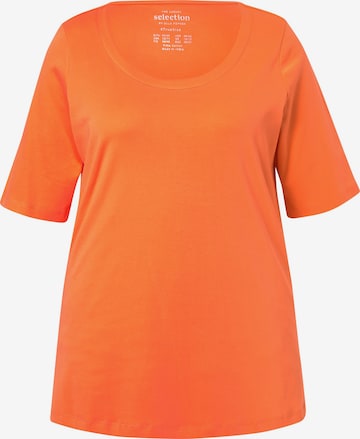 Ulla Popken Shirt in Orange: front