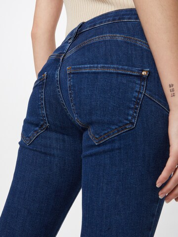 River Island Slimfit Jeans 'MOLLY' in Blau