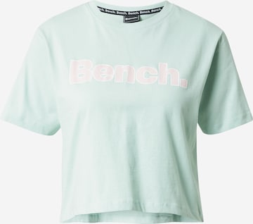 BENCH Shirt 'KAY' in Groen: voorkant