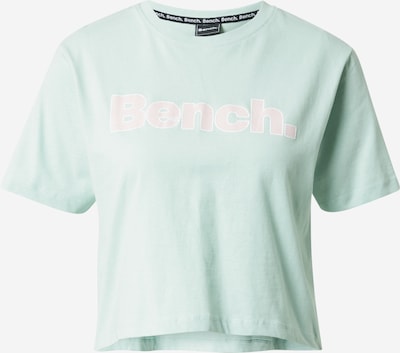 BENCH Shirt 'KAY' in de kleur Mintgroen / Wit, Productweergave