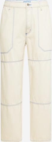 HUGO Blue Regular Jeans 'Vinak' in Beige: voorkant