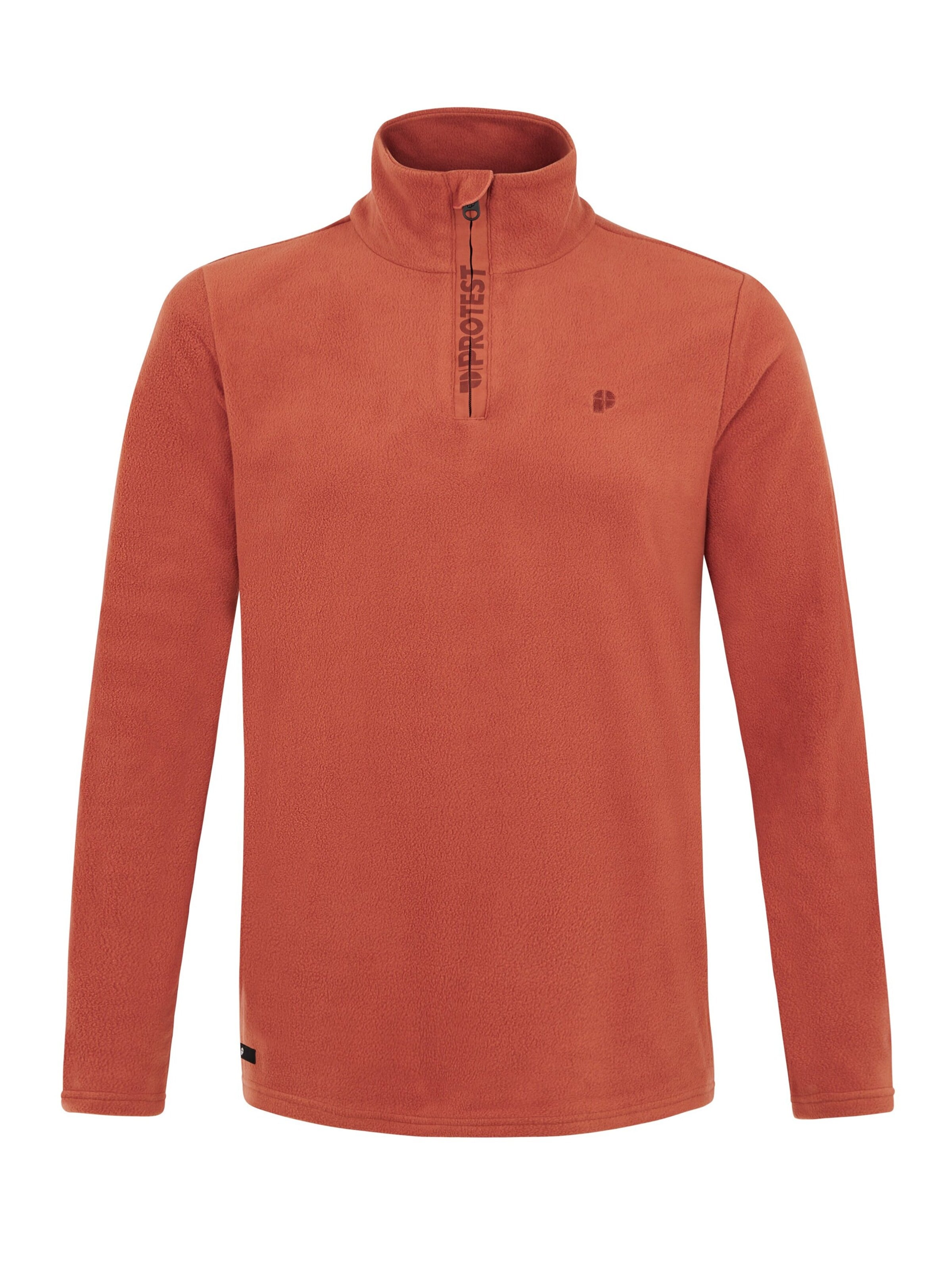 PROTEST Sportsweatshirt 'PERFECTO' in Rood: voorkant