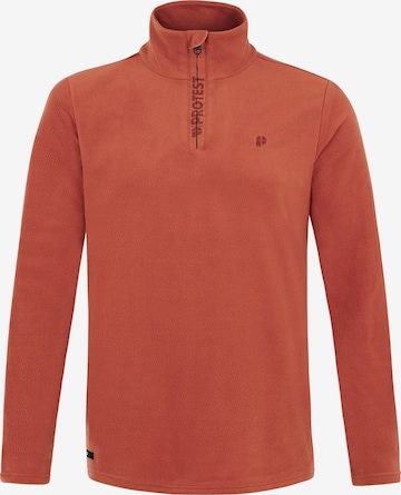 PROTEST Sportsweatshirt 'PERFECTO' in Rood: voorkant