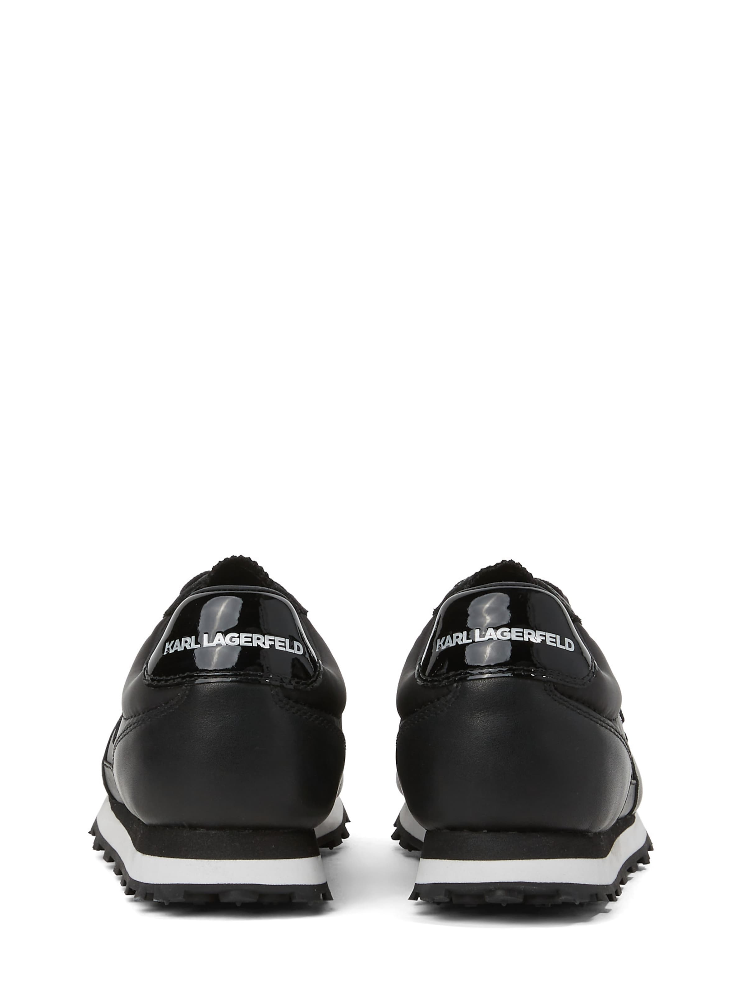 Karl Lagerfeld Σνίκερ χαμηλό 'Sonar' σε μαύρο