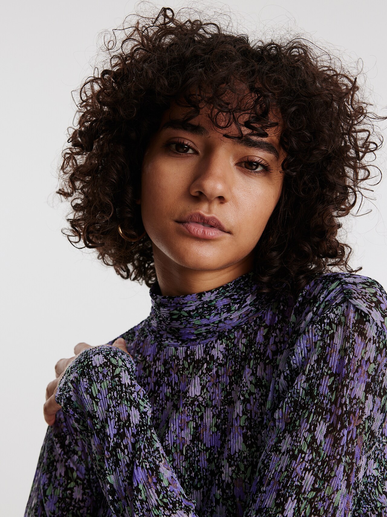 EDITED Produkte Shirt 'Rylin' lila