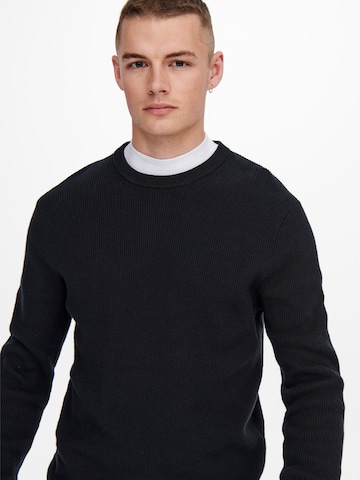 Only & Sons Pullover 'Phill' in Blau