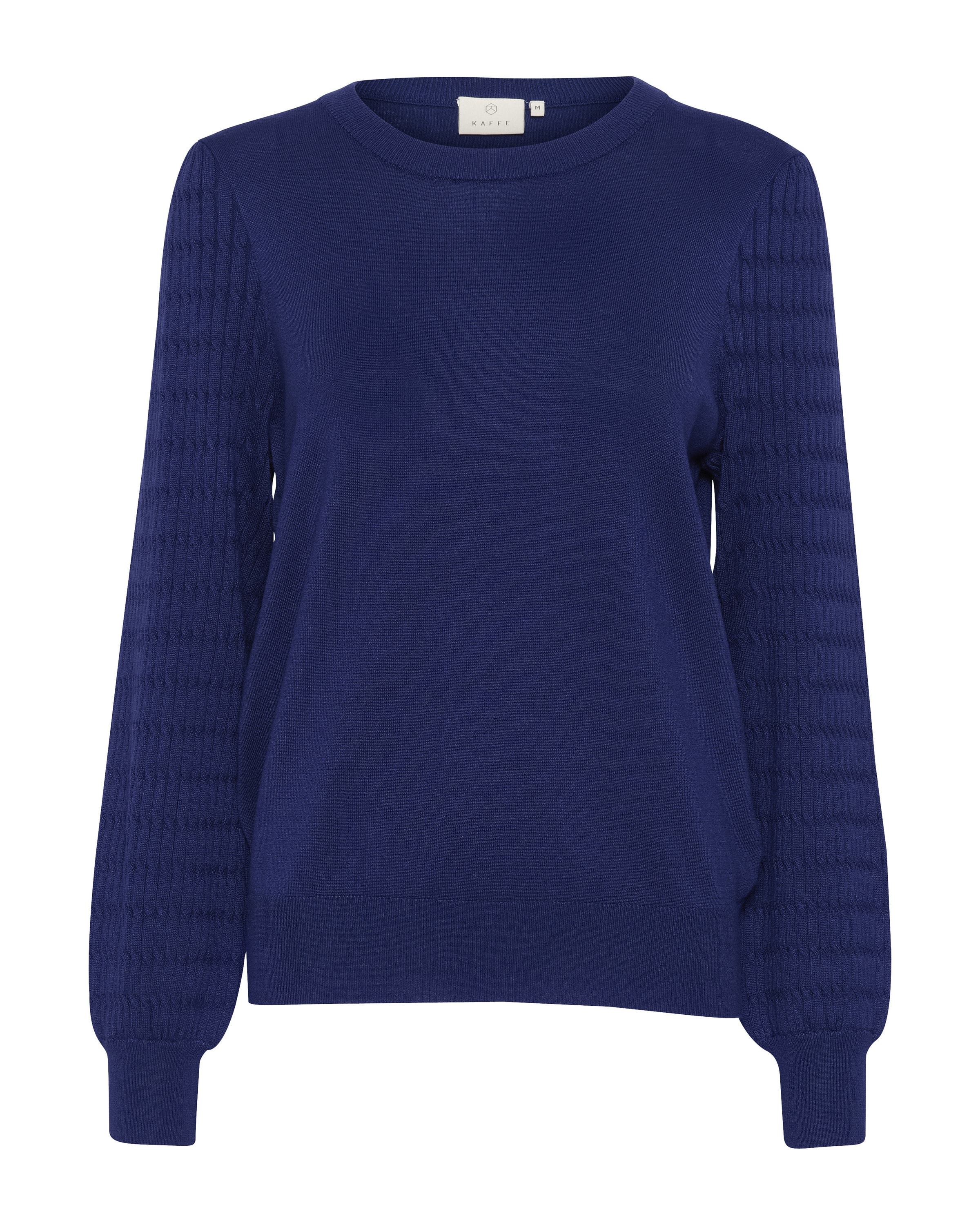 Kaffe Trui &#x27;KA Nanna&#x27; in Blauw: voorkant