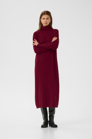 InWear Gebreide jurk 'Kellsie' in Rood