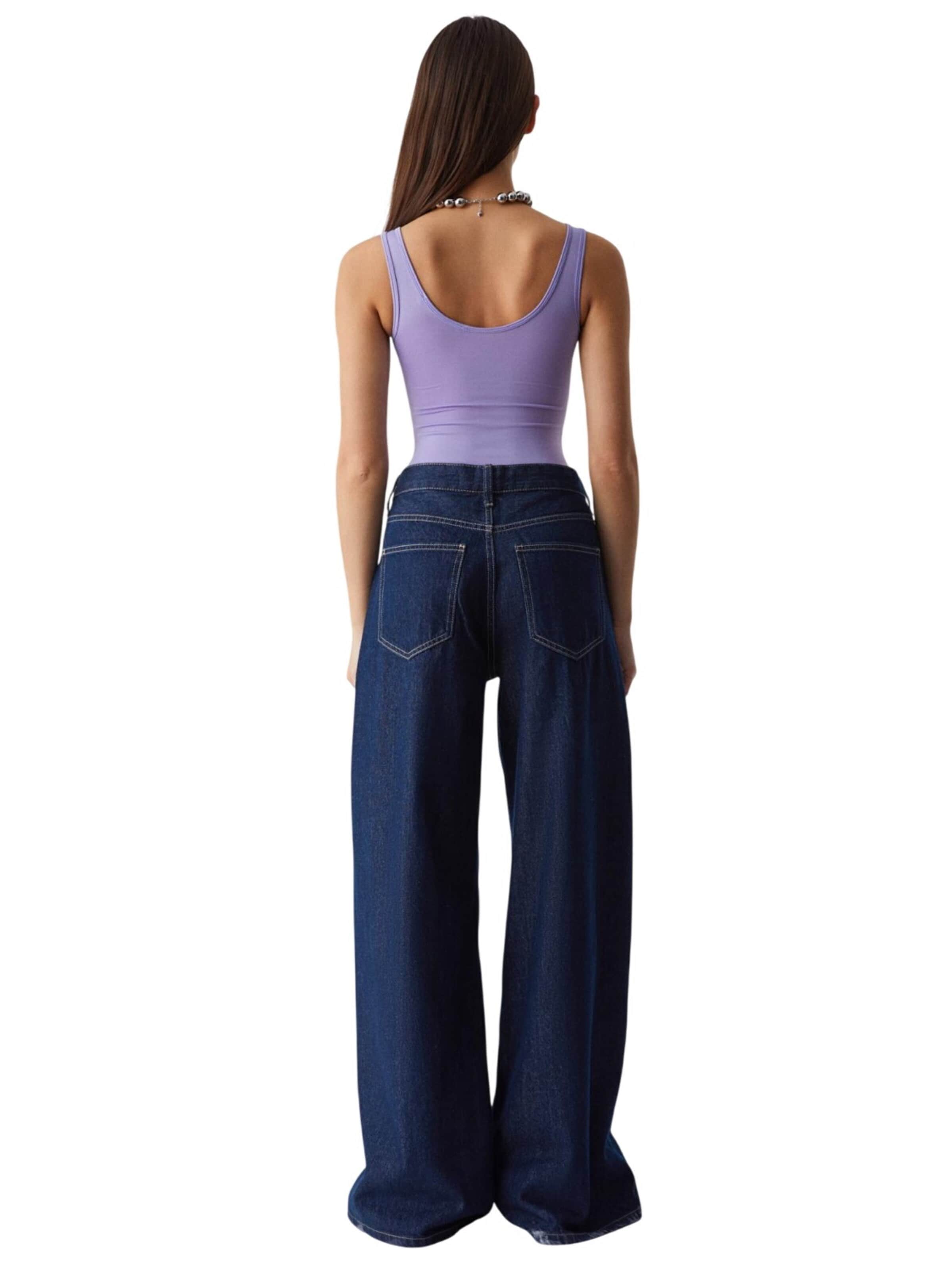 Grimelange Bodysuit in Purple
