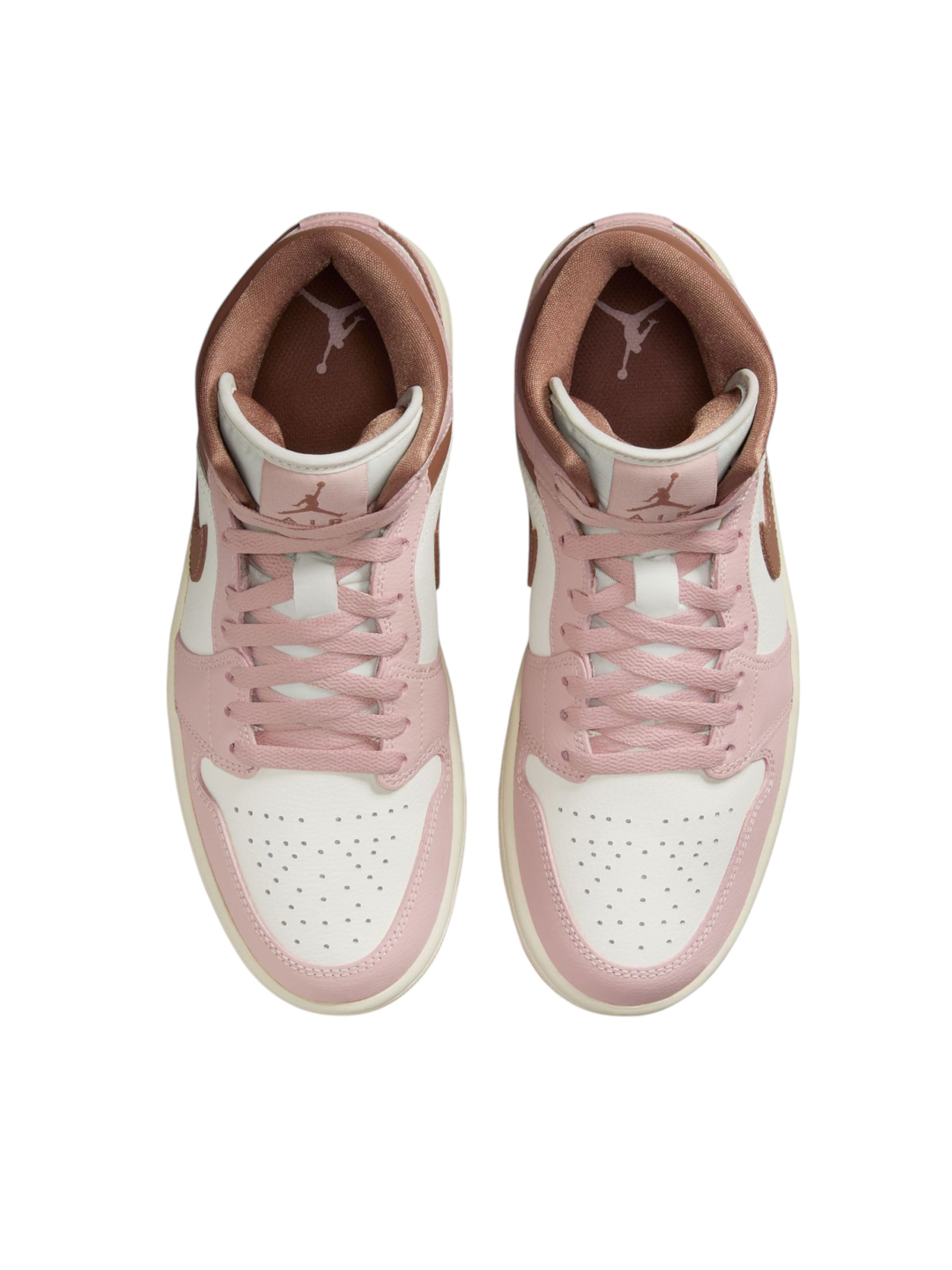 Sneaker alta di Jordan in rosa