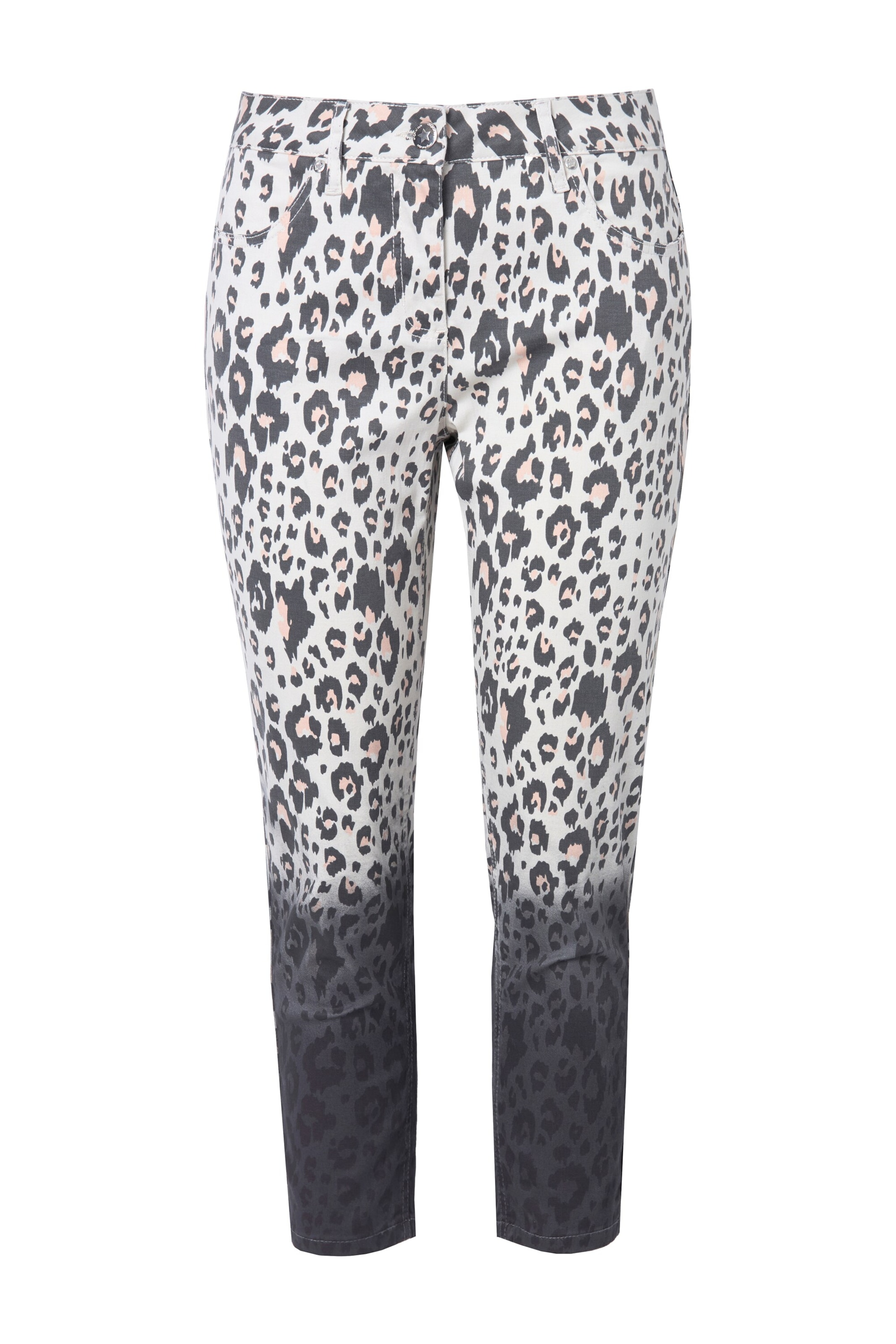 Angel of Style Tapered Broek in Wit: voorkant