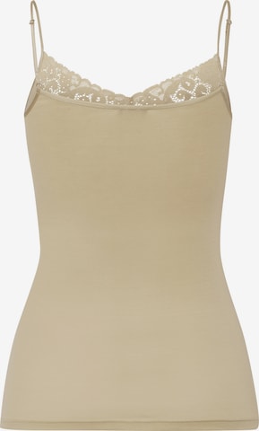 Hanro Top ' Moments ' in Beige: front