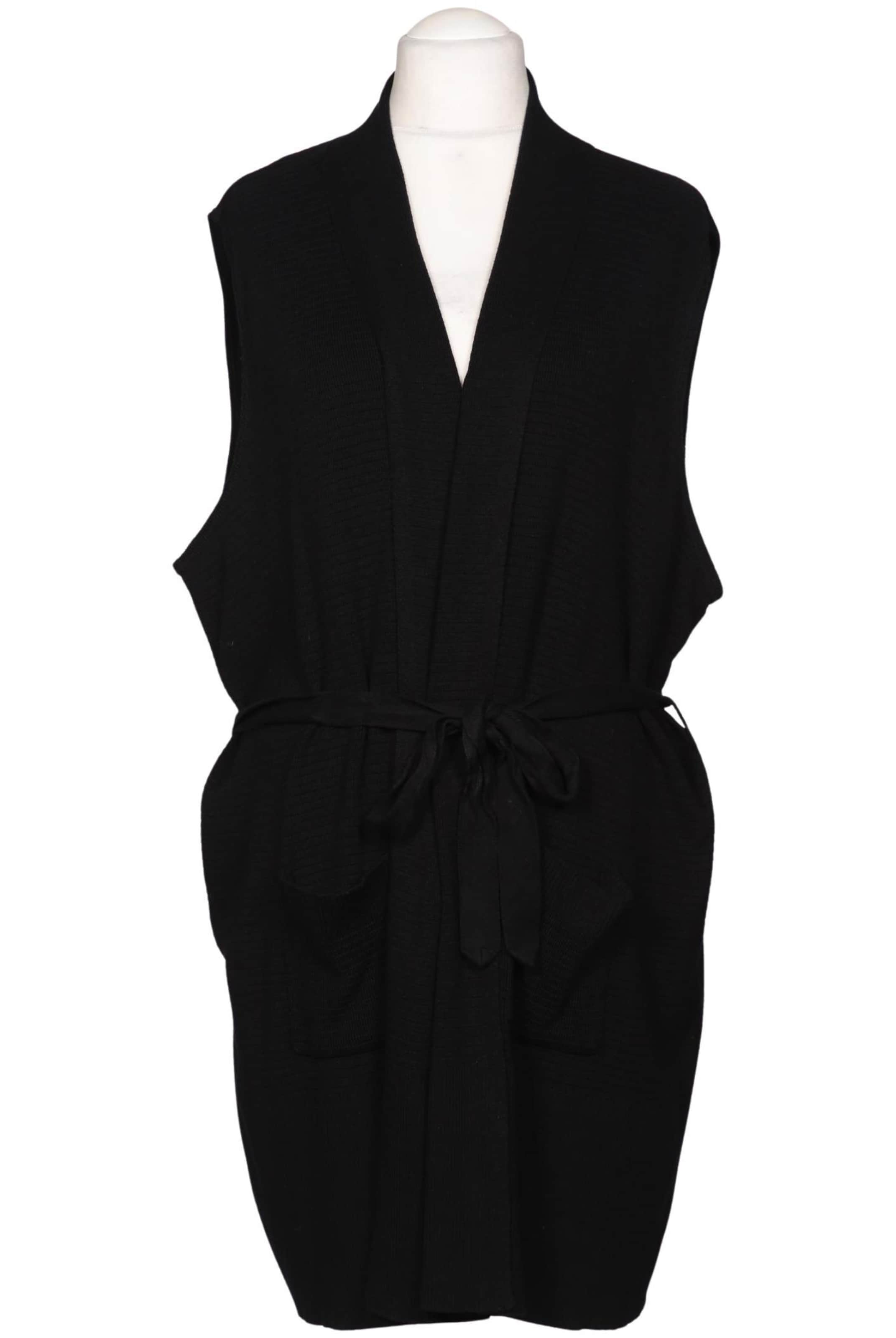 Chalou Weste 5XL in Schwarz: Vorderseite