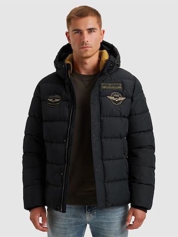 Veste mi-saison 'Snowburst Badges jacket' PME Legend en bleu : devant