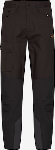 North Bend - Calças funcionais 'Hoki' em preto: frente