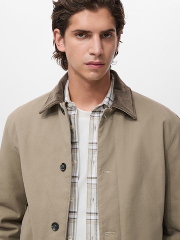 MANGO MAN Jacke 'Theon' in Beige