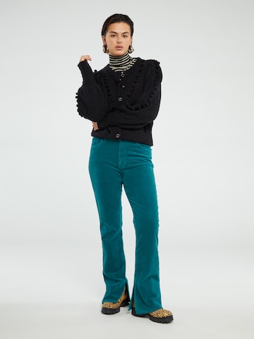 Fabienne Chapot Knit Cardigan 'Pop' in Black