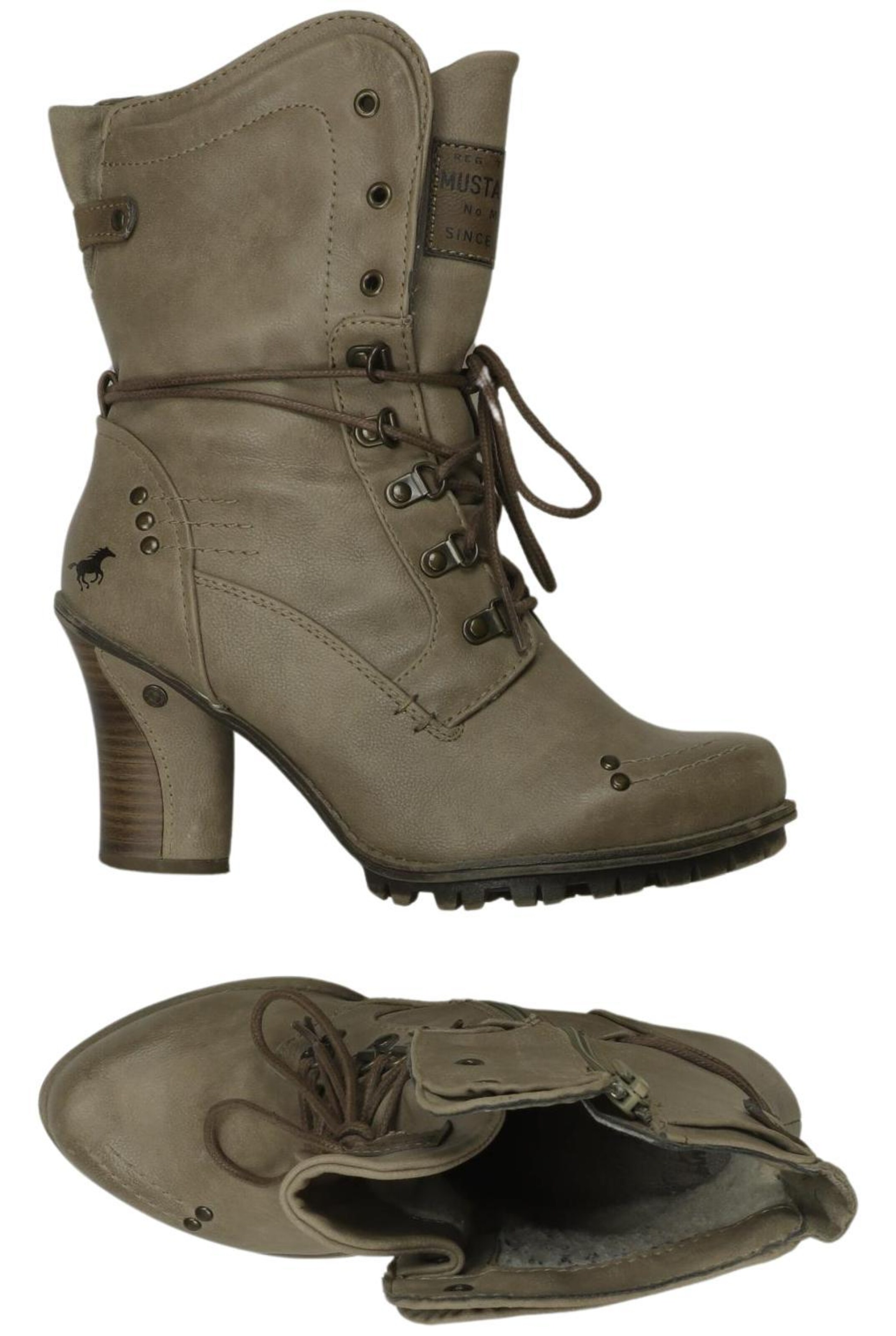 MUSTANG Dress Boots in 38 in Beige: front