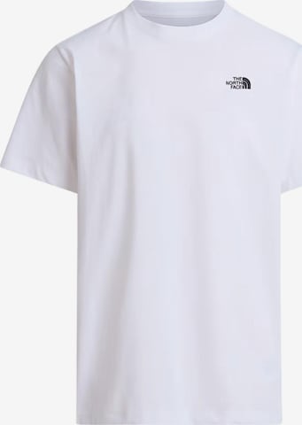 THE NORTH FACE Shirt 'EVO SD REG SS' in Weiß: Vorderseite