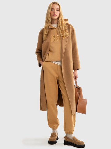 BIG STAR Tapered Trousers 'LARISSA' in Brown