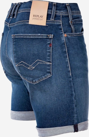 REPLAY Slimfit Jeans i blå