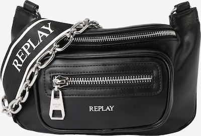 REPLAY Crossbody bag in Black / White, Item view