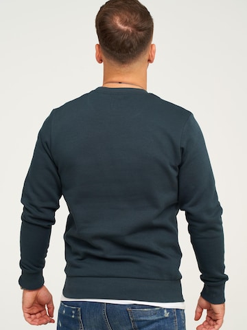 JACK JONES Sweatshirt 'JCOLABO' in Green