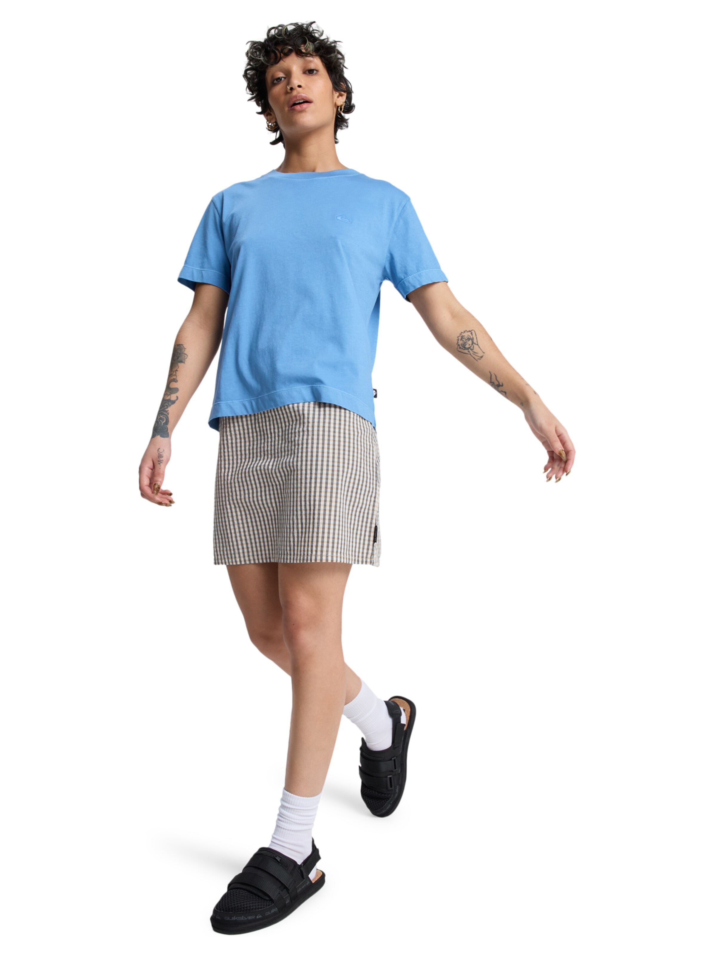 QUIKSILVER Shirt 'Essential' in Blue