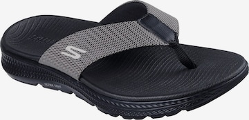SKECHERS Zehentrenner 'Skechers Go Consistent Sandal 2.0 - Ca' in Grau: Vorderseite