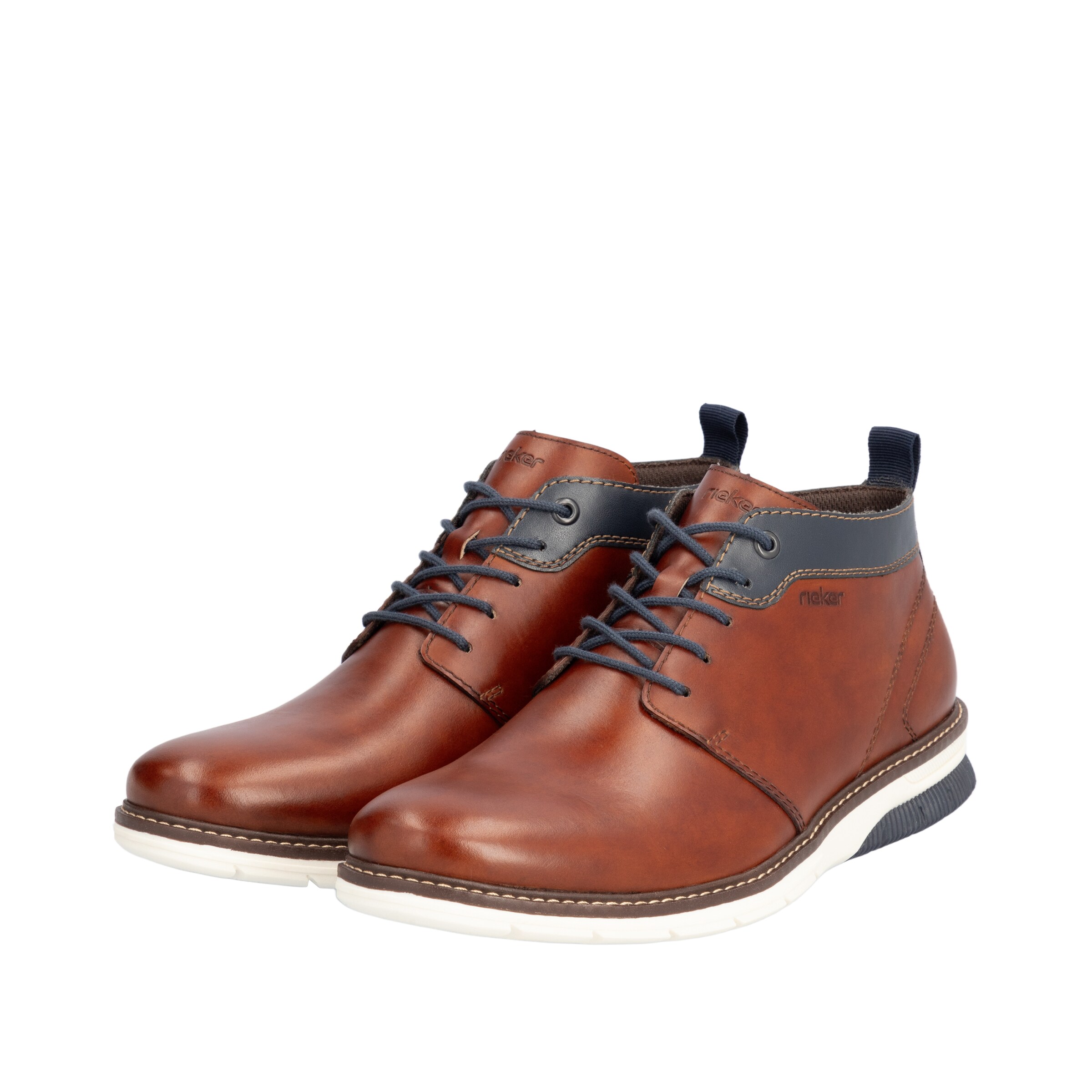 Rieker Schnürboots '14417' in Braun