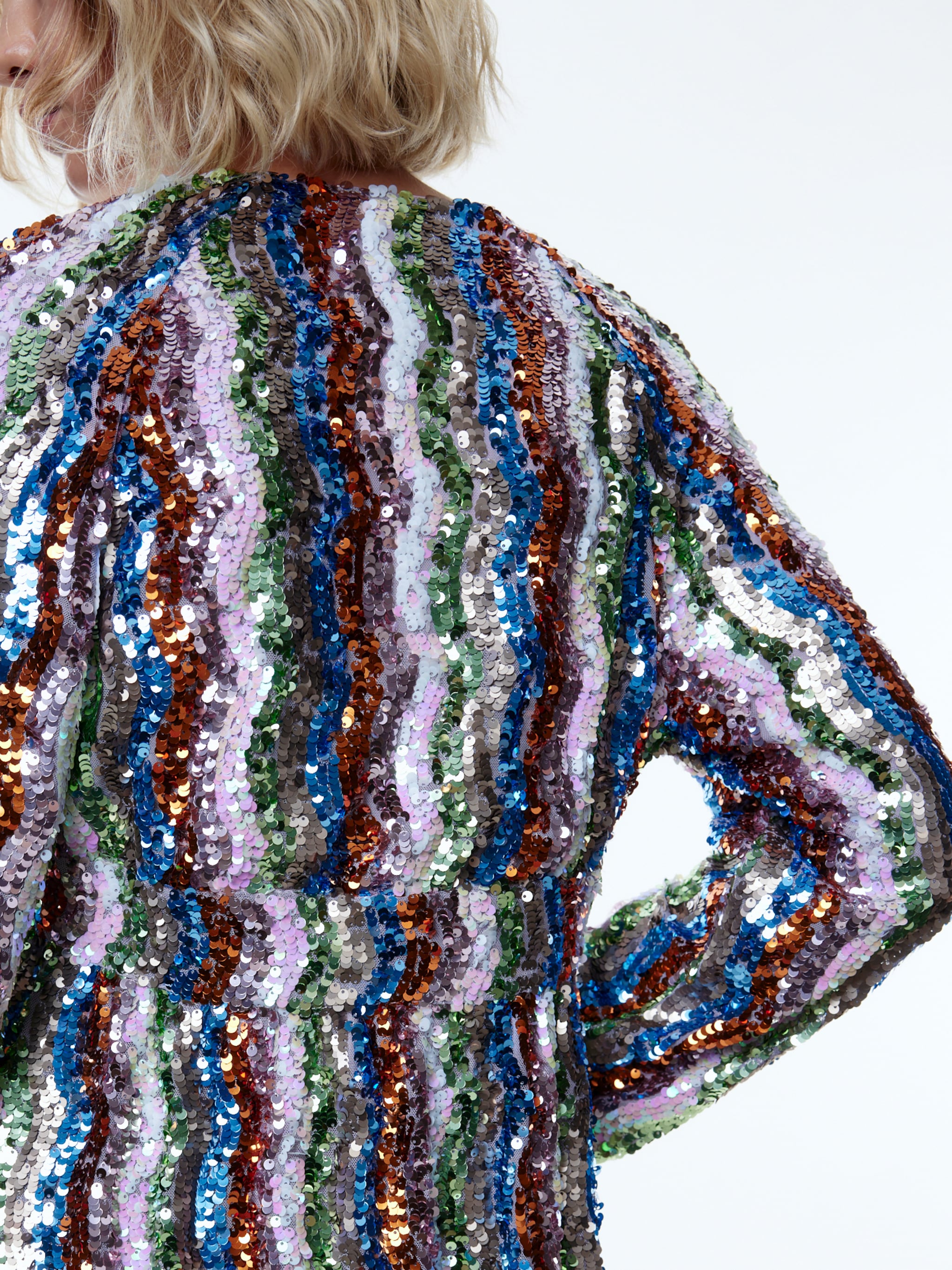 EDITED Producten Jurk 'Maithe' Gemengde kleuren