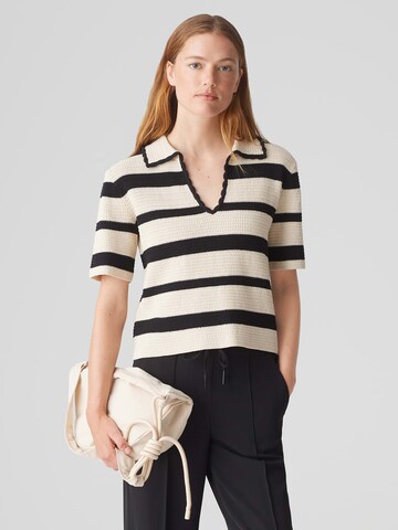 OPUS Sweater 'Pertiny' in Black: front