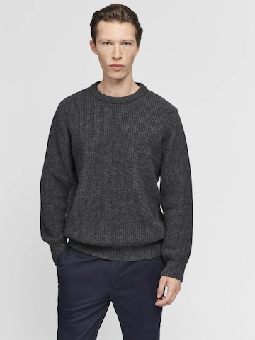 SANVT Sweater 'The Heavy Merino Sweater' in Grey: front