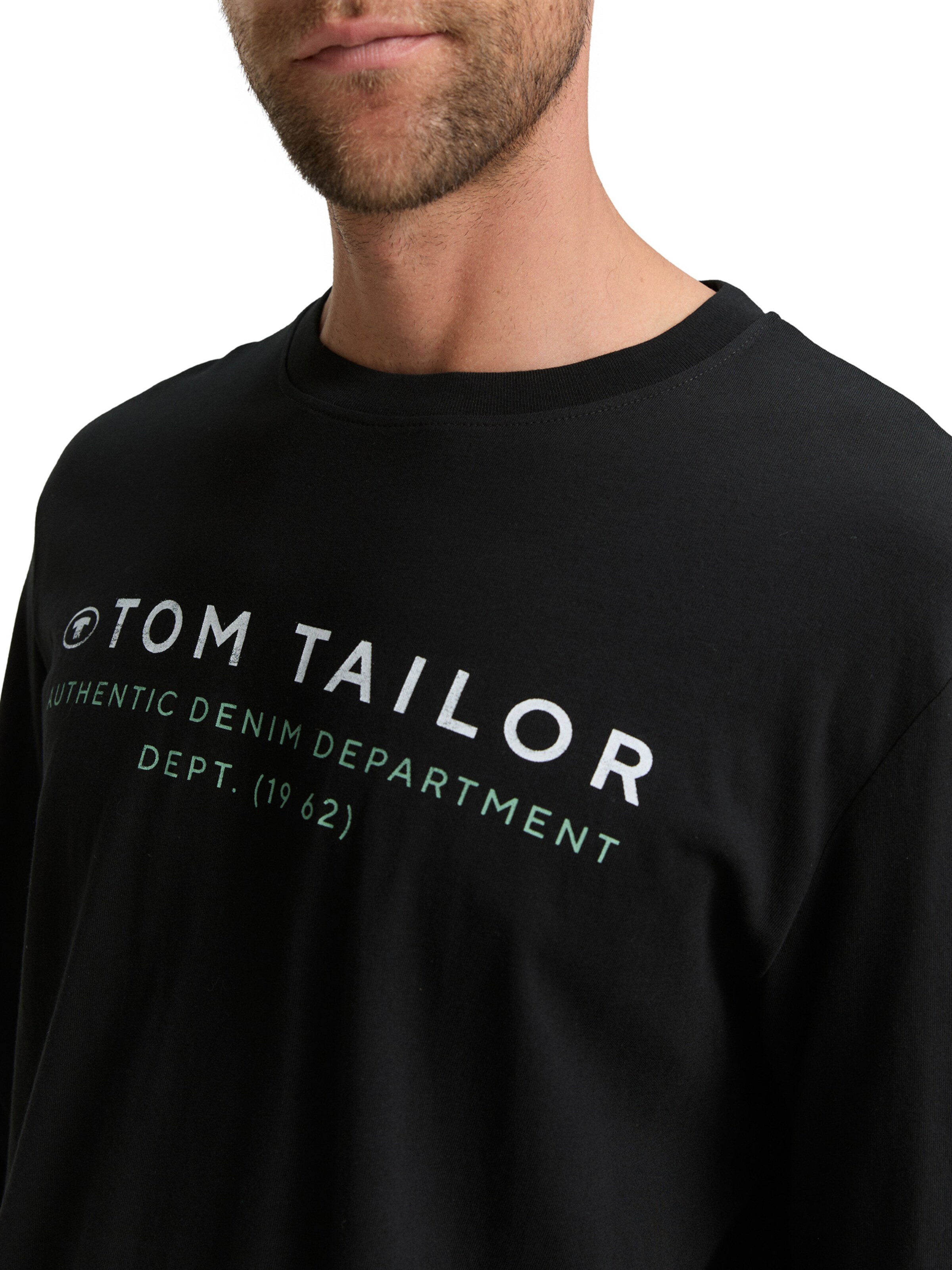 T-Shirt TOM TAILOR en noir