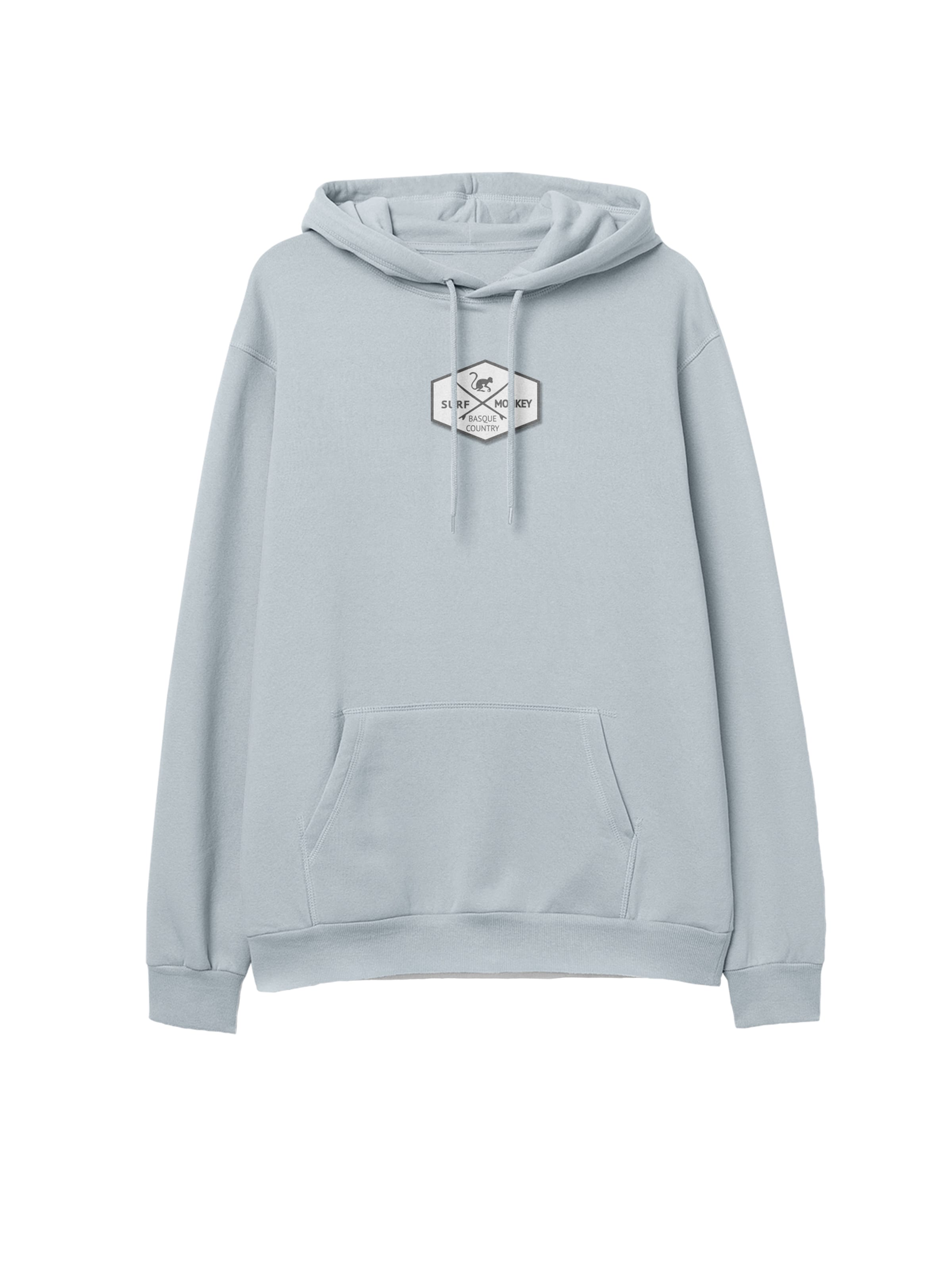 Felpa di Surf Monkey in blu: frontale
