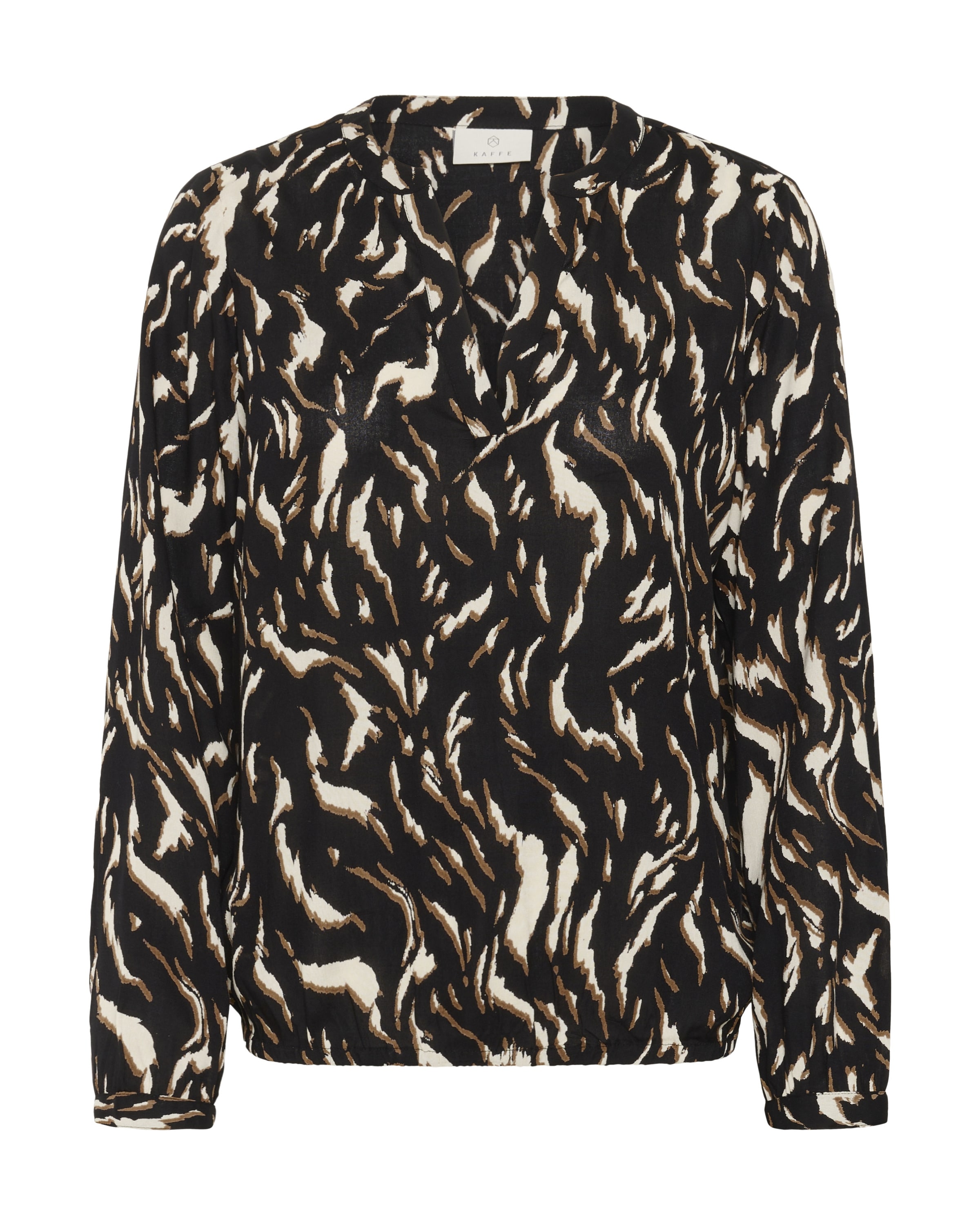 Kaffe Blúz 'KADitte' - fekete: elől