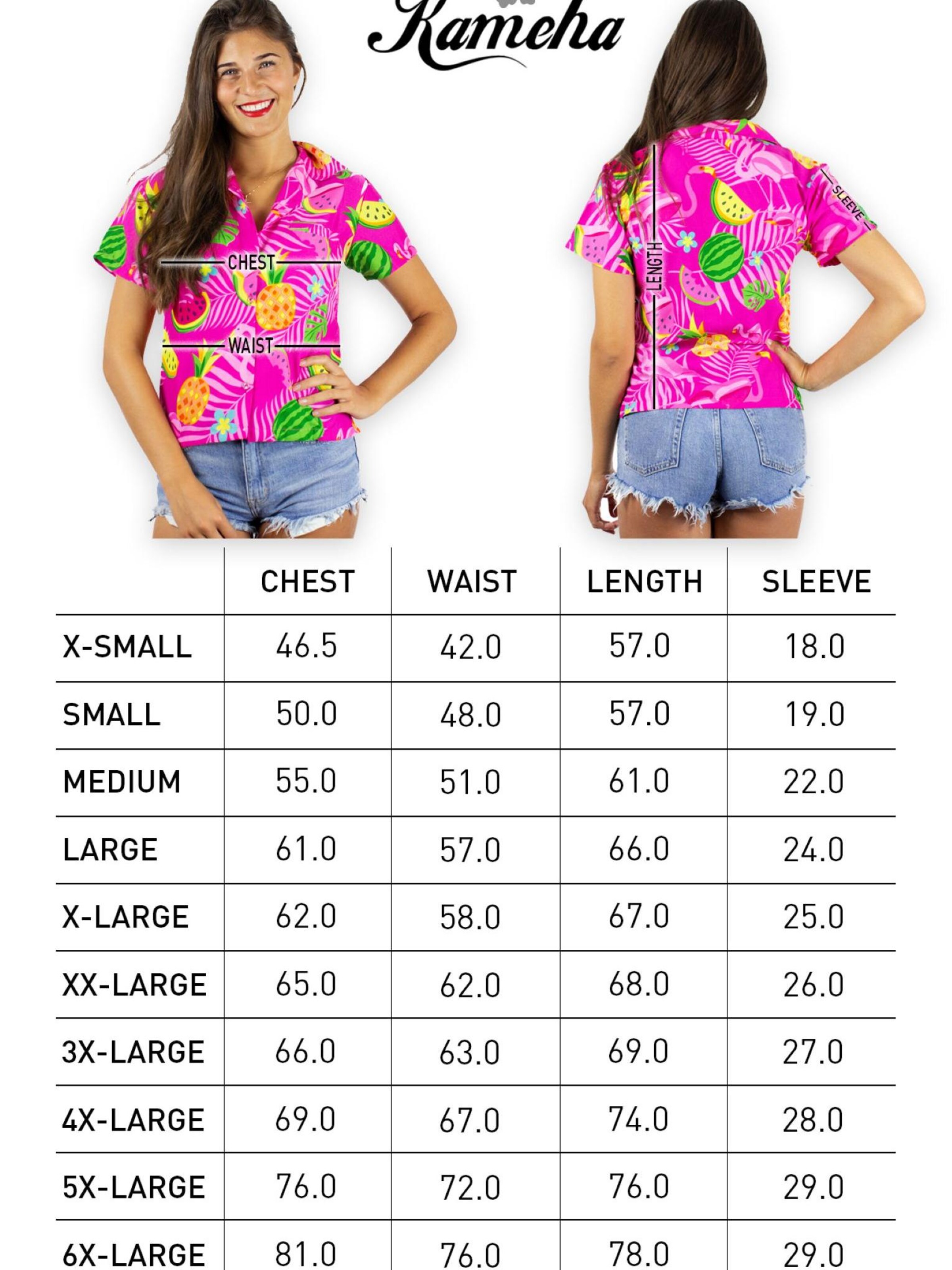 King Kameha Bluse 'Flamingo Melone'‌ in Pink: Vorderseite