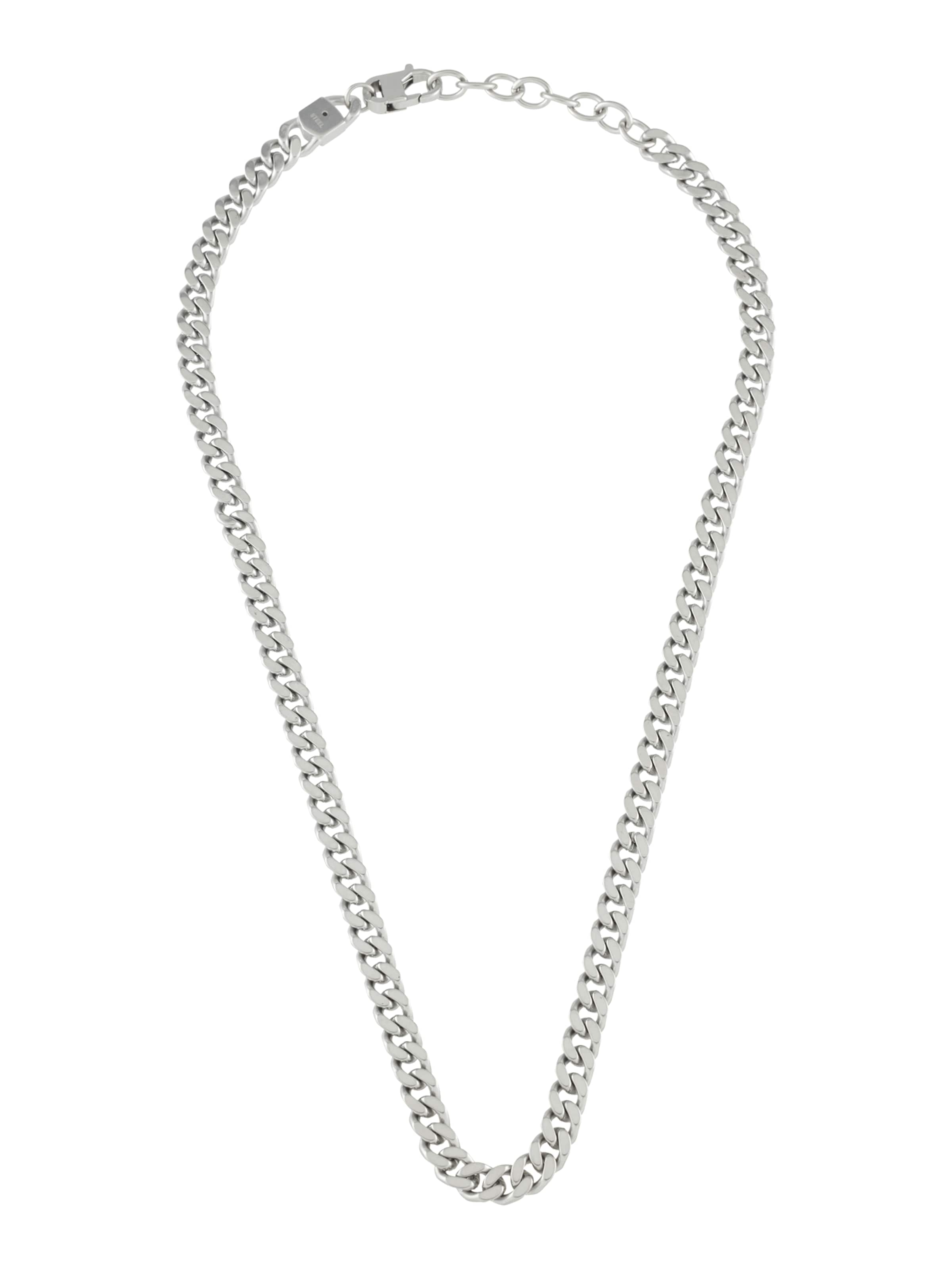 Chaîne 'HARLOW' FOSSIL en argent : devant