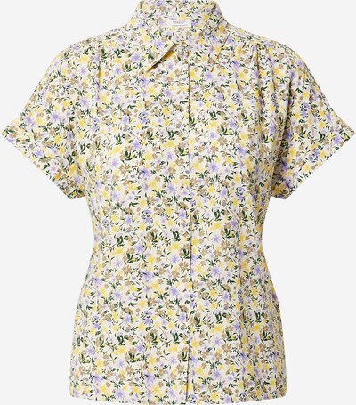 Bluză Marc O'Polo DENIM pe crem / bej deschis / galben / verde închis / albastru violet, Vizualizare produs