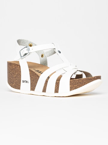 Bayton - Sandália 'Lanzarote' em branco