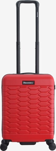 Discovery Suitcase 'REPTILE' in Red: front