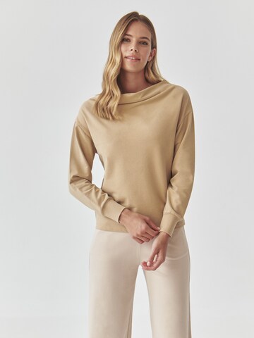 Felpa 'Malia' di TATUUM in beige: frontale