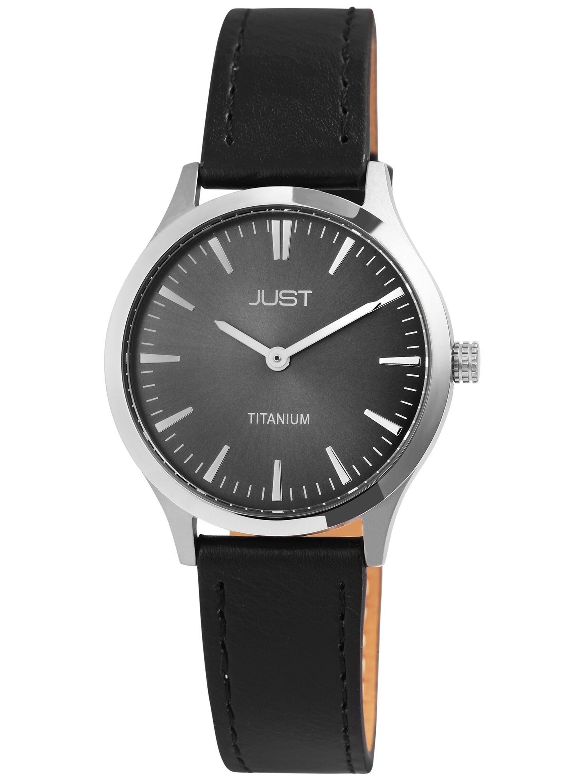 JUST Analog Watch 'Gennia, Titan' in Black
