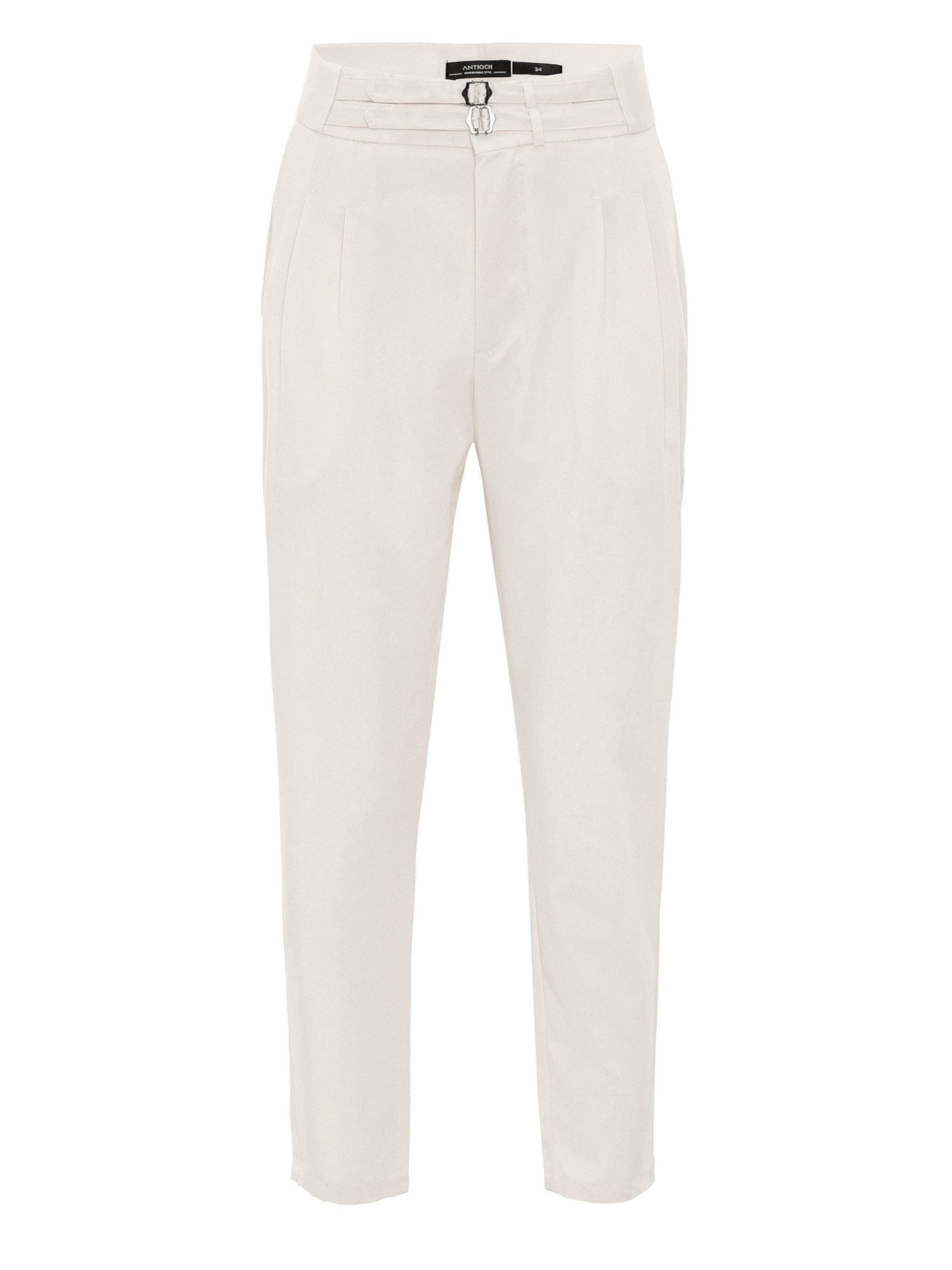 Antioch Обычный Штаны в Белый: спереди