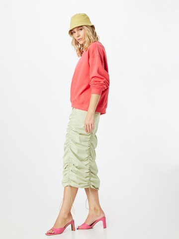 WEEKDAY Sweatshirt 'Essence Standard' in Orange
