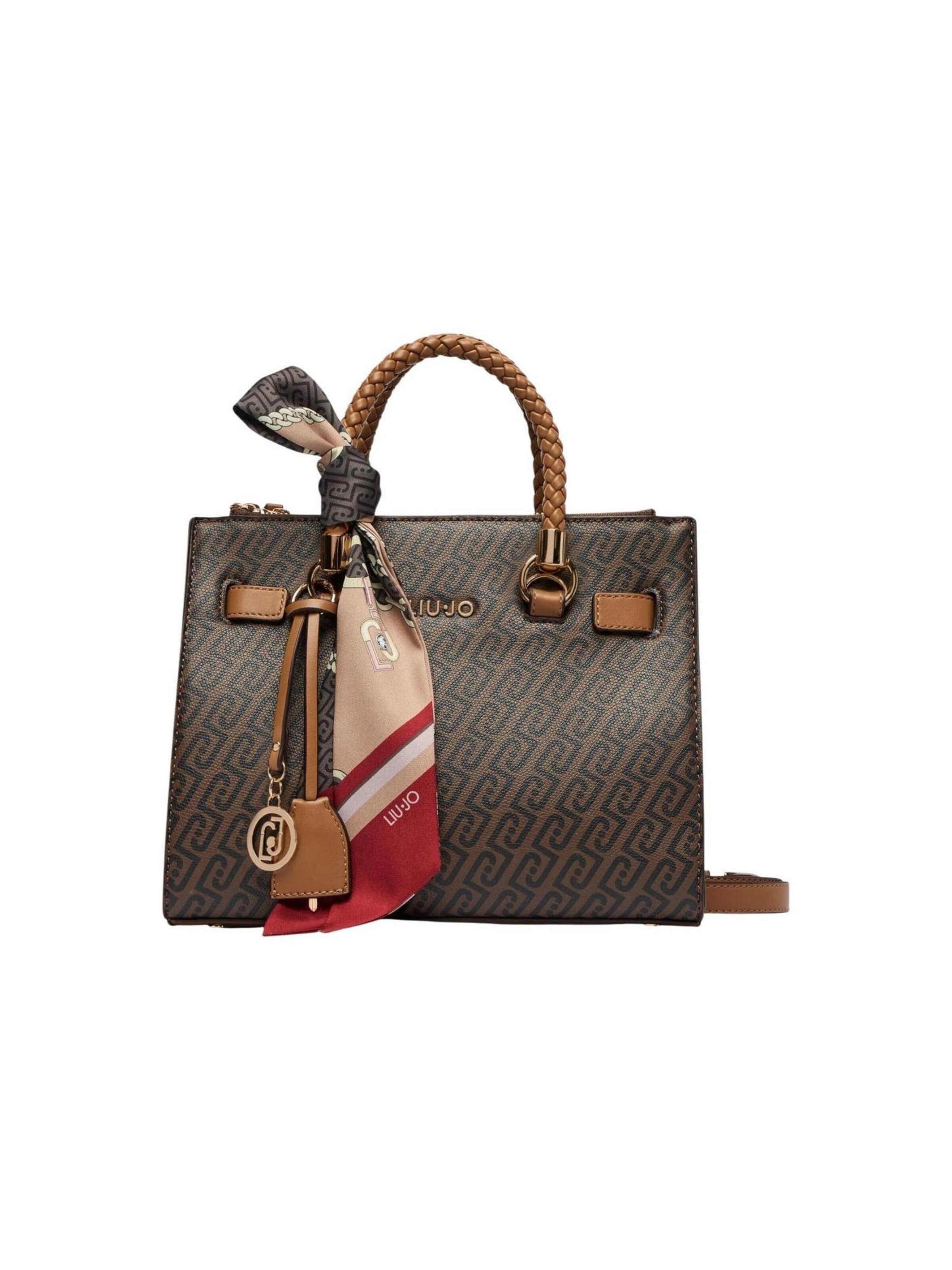 Liu Jo Handtas 'BOSTON BAG AF6069 E1137' in Bruin: voorkant